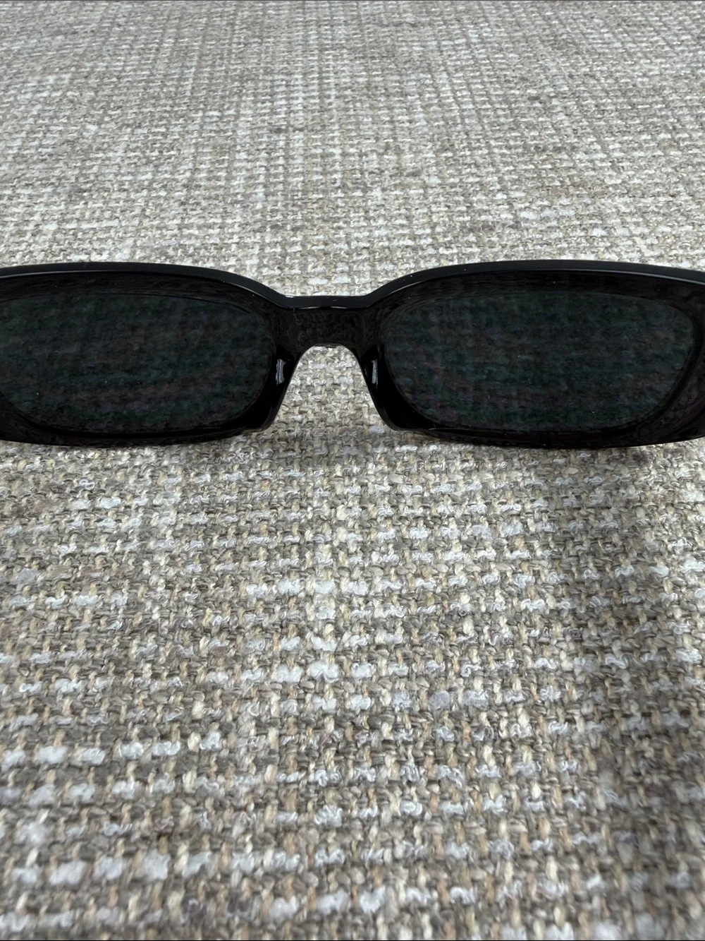 Classic Black Rectangular Women's Sunglasses